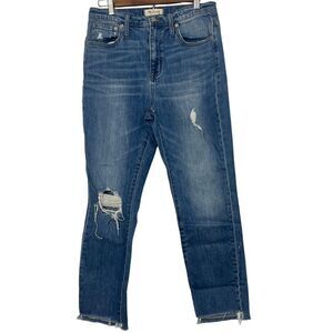 Madewell Jeans‎ Size 27 High Rise Slim Boyjean